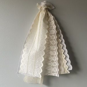 Eyelet lace trim cuts lot of 10 bundle junk journals scrapbooking mixed …